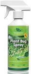 Natural Garden Solutions Organic 1 Litre Plant Bug Spray Bee Friendly Flowers Fruit Vegetables Pest Control Greenfly Blackfly Aphids Whitefly Spider Mites Mealybugs Scale Mildew Gardening