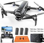 Holy Stone HS600 Drones for Adults with Camera 4K, FAA Remote ID Compliant, 2-Axis Gimbal & EIS Anti Shake, 3 Batteries 84-Min Flight Time, 10000 FT Range Transmission, 4K/30FPS, Drone Landing Pad