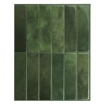 Smart Tiles Stick On Tiles Splashback - Morocco Green, Self Adhesive Wall Tiles, 5 Wall Panels 11.43x9 in, Heat Resistant self Adhesive Wallpaper Tile, Water Resistant Bathroom Tile, Made in Canada