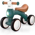 SLIDBEAT Baby Balance Bike 1 Year Old with Colour Lights, Toddler bike for Boys Girls 1st Birthday Gifts, Ride On Toys Age 10-24 Months, Baby Walker No Pedals 1-2 Year