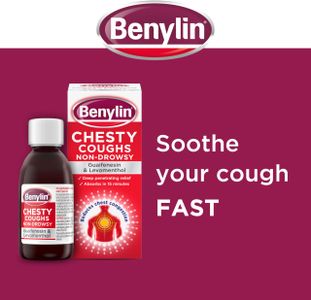 Benylin Chesty Cough Syrup, 300ml – Fast Relief Formula