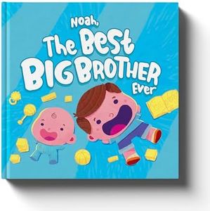 Best Big Brother Ever - New Big Brother Gift - Personalized Children's Book