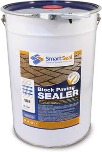 Smartseal Block Paving Sealer, Silk Wet Look – Satin Finish, 25L