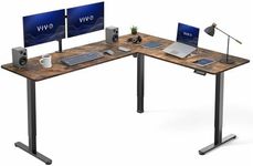 VIVO Corner Standing Desk, 75 x 63 