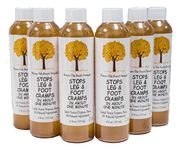 Caleb Treeze Old Amish Formula- Stops Leg and Foot Cramps Fast- Works For All Cramps-Prevent and Stop Cramps- Works Instantly- All Natural Ingredients- 8 FL Oz- 6 Pack