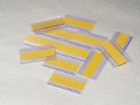 Pos Display Shop 38mm x 100mm EPOS Strips, Ticket Holders, Price Strips, Price Holders Self Adhesive Pack of 100