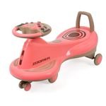 Luusa Zoomer Car | Musical & LED Lights | 60 Kgs weight capacity | Baby kids boys and girls | 2 – 12 Years | Proudly Made in India