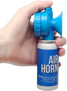 Bear Horn Self Defense,1.4oz Loud Air Horn for Bears, 120dB Heard up to 1/2 Mile Away, Air Horns for Safety for Wild Animals, Bear Alarm Scare Bears for Survival, Hiking, Biking, Fishing, Climbing