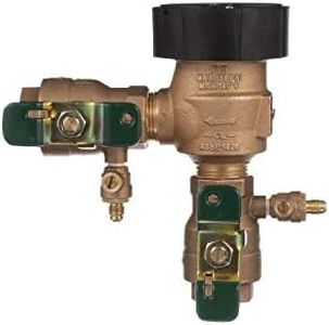 Watts 800M4-QT Anti-Siphon Pressure Vacuum Breaker Quarter Turn Shutoff, Tee Handles, 1 Inch, Bronze