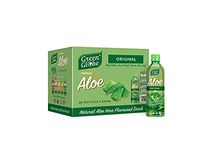 (Pack of 20) Green Globe Aloe Vera Juice Drink 500 ml, Original Aloe Vera Juice for Hair and Skin 500 ml (Original Aloe Vera Drink)