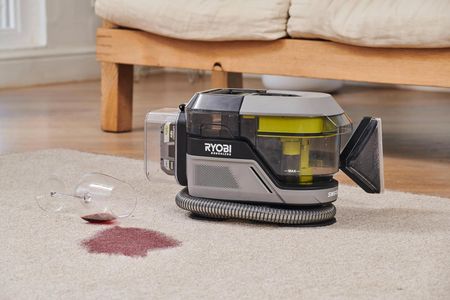 RYOBI 18V Cordless Detail Cleaner – Portable Handheld Cleaning Tool