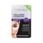 Skin Republic Collagen Eye Patches For Younger Looking Eyes | Helps with Fine Lines and Wrinkles | Reduces Dark Circles & Undereye Bags (Pack of 3)