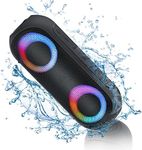 Bluetooth Speakers with Light, 30W 