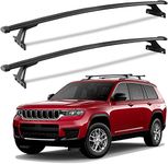 KINGGERI Heavy Duty 220lbs Roof Racks Cross Bars Fit for Jeep Grand Cherokee L 2021-2024 & Grand Cherokee 2022 2023 2024, All Metal Aluminum Roof Rails Crossbars Luggage Cargo Carrier SUV Accessories