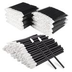 800 Pcs Disposable Lip Brushes, Lip Applicators Lipstick Brush Lip Gloss Applicators Lip Wands Makeup Applicator Sticks(Black)