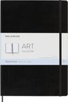 Moleskine Art Sketchbook, Drawing Album Paper, Pastels and Charcoal, Black, A4, 21 x 29.7 cm, 96 Pages