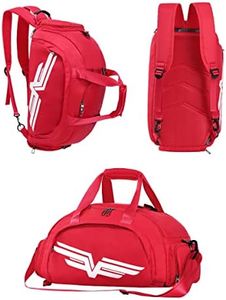 FIORETTO 30L Sports Gym Duffle Bag with Wet Pocket & Shoe Compartment, Weekender Hospital Overnight Bag for Women, Sports Holdall Backpack