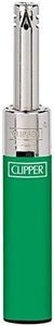 Clipper Mini Tube Refillable Electronic Utility Lighter Clipper Quality Green