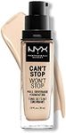 NYX Professional Makeup Can't Stop Won't Stop Full Coverage Liquid Foundation - 01 Pale