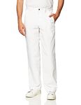 Chef Designs Men's Chef Pant, White, 32x30