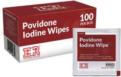 Ever Ready First Aid Povidone Iodine Wipes – 100 Count