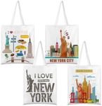 Paterr 4 Pcs City Souvenirs and Gif