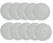 Paulsons Hospitality Seamless Aluminum Pizza Screen Non Stick Mesh Baking Tray Kitchen Tool for Oven, BBQ 12" Inch (Pack of 10Pc)