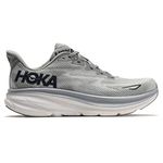 Hoka One One Mens Clifton 9 Textile Harbor Mist Black Trainers 11 US