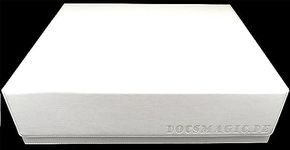 docsmagic.de Premium 4-Row Trading Card Storage Box White + Trays & Divider - MTG PKM YGO