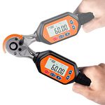 SUG Mini Digital Torque Wrench, 3/8-inch Drive with Buzzer & LED, 1.33 to 44.25 ft-lbs, Professional Electronic Short Handle Torque Wrenches Bike Car Repairing Tool (Accurate to 2%) Calibrated