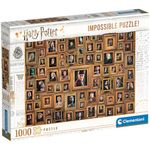 Clementoni 61881-Impossible Harry Potter-1000 Pieces, Jigsaw Puzzle for Adults, Multi-Colour