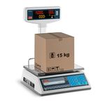 TEM Electronic Weighing Scale TEL015B1D-V2-B1 (with LED Display, 6 kg/2 g, 15 kg/5 g)