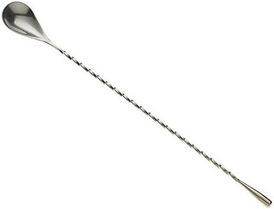 Barfly M37012 Bar Spoon, Teardrop End 11 13/16 inch (30.0 Cm), Stainless Steel