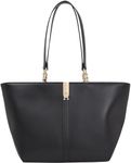 Tommy Hilfiger Women's Large Tote Bag, Black (Black), One Size