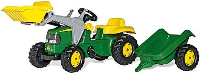 John Deere rollyKid John Deere Classic Pedal Tractor (with Trailer & Loader) (23110)