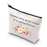 Director Gifts Teacher Appreciation Gifts Preschool Director Gift Principal Gift Daycare Teacher Gifts Retirement Cosmetic Bag Makeup Bag For Director Principal Teacher