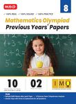 MTG IMO Class-8 Olympiad 10 Previous Years Papers (2023-2019 Set A & B) Mathematics with Mock Test Papers - Sample OMR Sheet with Chapterwise Analysis | SOF Olympiad Books For 2024-25 Exam