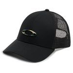 Oakley Men's Trucker Ellipse Hat, Blackout, One Size