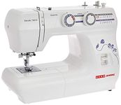 Usha Janome Wonder Stitch Automatic Zig-Zag Electric Sewing Machine || 13 Built-In-Stitches || 21 stitch Function(White) With complementary Sewing Lessons in Nine languages