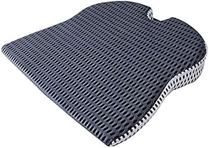 YJWAN Cuscino del sedile a cuneo per auto per sedile del conducente auto Sedia da ufficio Sedie a rotelle Supporto coccige coccige Sollievo dal dolore Memory Foam Cuscino
