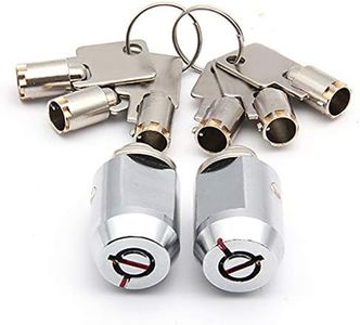 Storage Unit Cylinder Lock - Twin Pack - 2 Locks Keyed Alike - Self Storage Locker