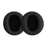 kwmobile Ear Pads Compatible with Cowin E7 Active Noise Cancelling Earpads - 2x Replacement for Headphones - Black