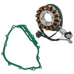 Caltric Stator & Gasket Compatible with Yamaha Rhino 700 Yxr700F 4X4 Fi 2008 2009 2011 2012 2013