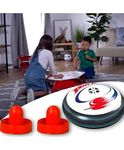 JOLLYORA Mini Air Hockey Table Game for Kids 5–12 Years | Indoor Tabletop Hockey Board Game Set with Pucks & Strikers | 2 Player Family Fun Sport Toy for Home | Portable Birthday Gift | Pack of 1