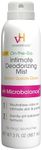 vH essentials Feminine Spray, Intimate Deodorizing Mist, Gentle Odor Eliminating Ph Balanced Formula, Sting Free, Alcohol free, Continuous Spray, 3 floz.