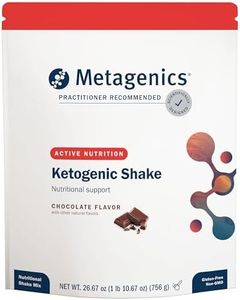 Metagenics Ketogenic Shake - Ketogenic Diet Protein Shake - 25 Vitamins & Minerals - With Biotin, Calcium, Iron & Manganese - Non-GMO & Gluten-Free - Chocolate - 14 Servings