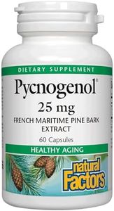 Natural Factors Pycnogenol 25 mg 60 Capsules