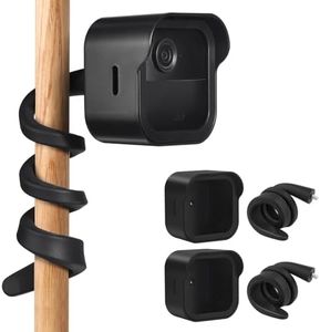2Pack Flexible Twist Mount for All-New Blink Outdoor 4 (4th Gen) & Blink Outdoor (3rd Gen), Weatherproof Protective Housing with Charging Cutout and Gooseneck Mount for Blink Outdoor Camera