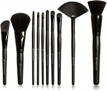 e.l.f. 19-Piece Makeup Brush Set & Roll, 19 Makeup Brushes For All Your Needs From Foundation To Eyeshadow, Made With Synthetic, Cruelty-free Bristles