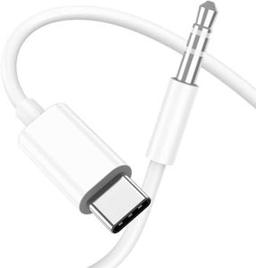 Oliveria USB C jack câble auxiliaire voiture téléphone portable,USB C vers jack 3.5mm câble pour iPhone 15 Pro Max/15 Plus, Samsung Galaxy S23/S22/S21 Ultra, Huawei P40/Mate40, Casque,Home/Car Stereos